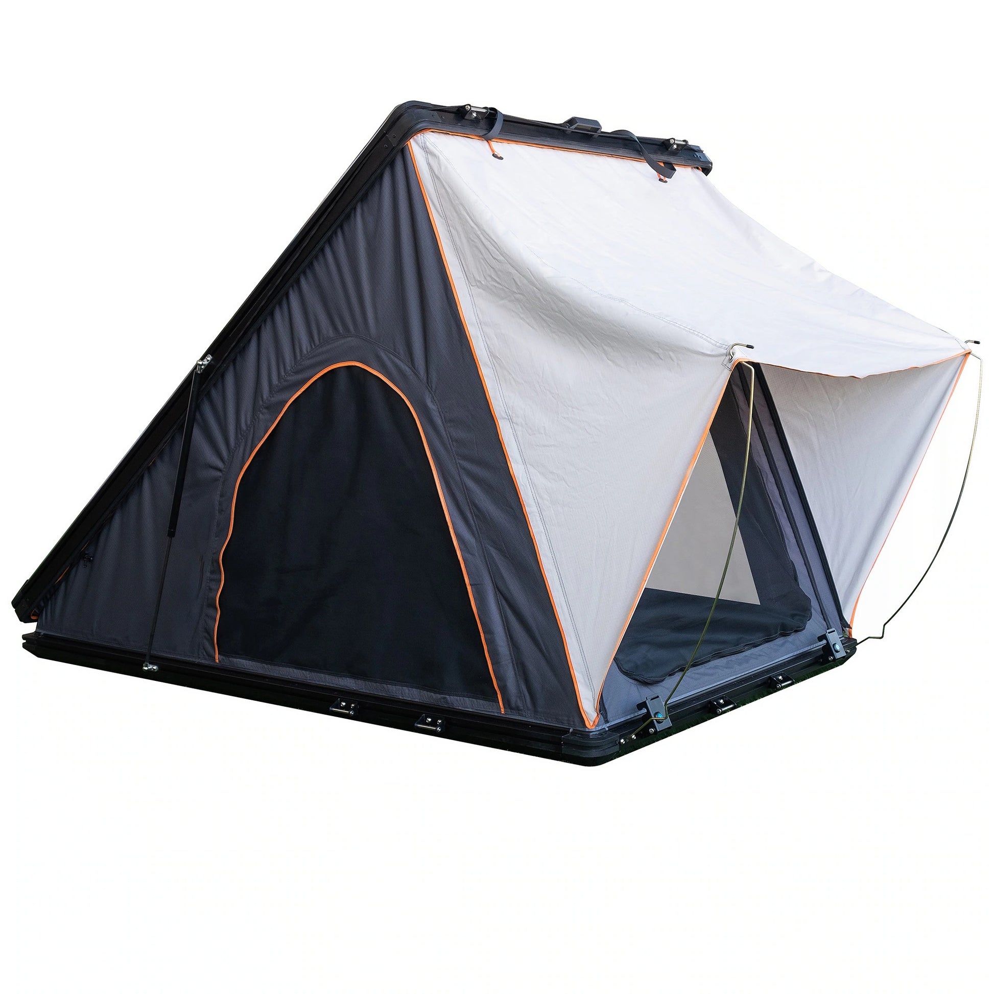 hard shell tent Basecamp Hard Shell 2-Person Roof Top Tent with Roof Rack – RoofTrek